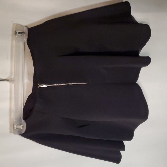 NEW BLACK SKATER PLEATED SKIRT - SMALL - Picture 3 of 7